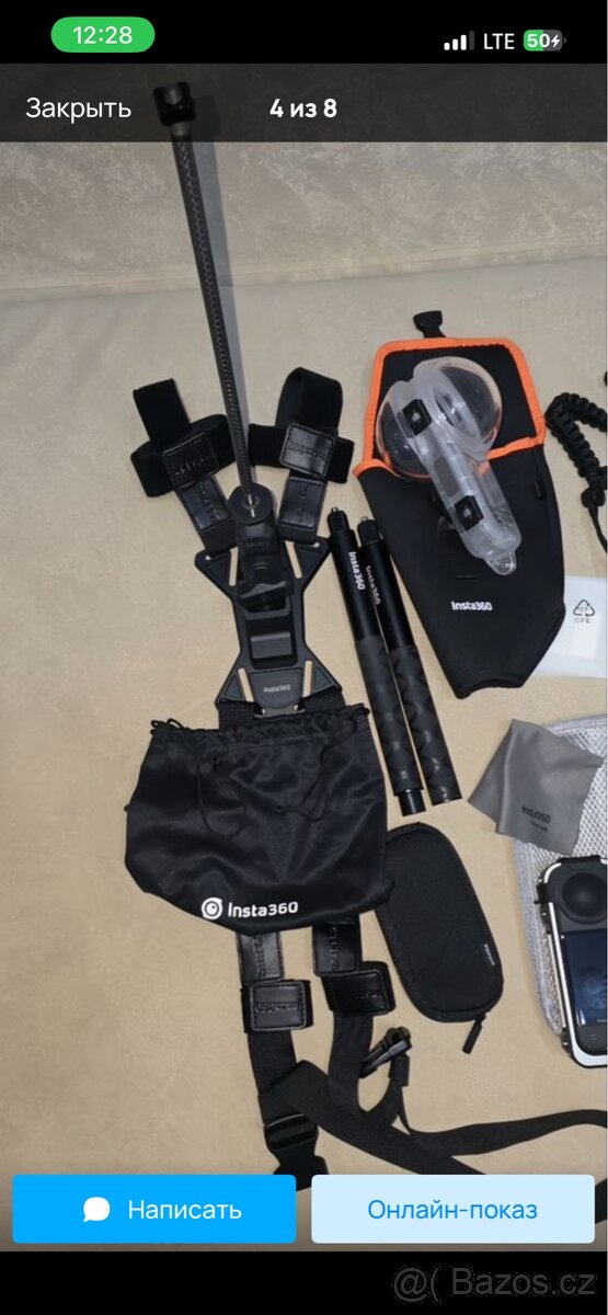 Insta360 X5 Essentials Bundle + doplňky - 4