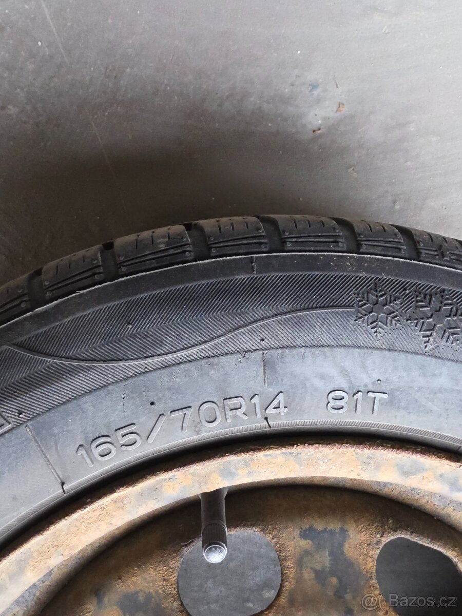 Zimní kola Fabia 1 165/70 R14 - 4