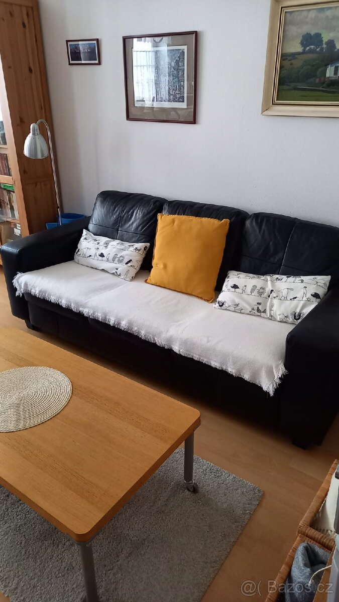 Kožená sedačka Ikea - 4