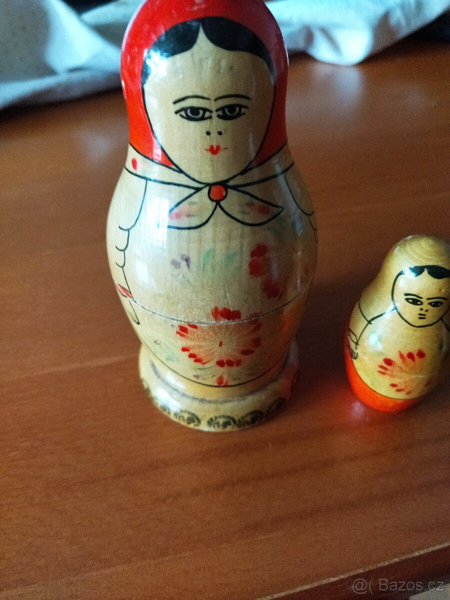 Popelníky, panenky, forma na peč. ,Matrjošky,retro hračky, - 4