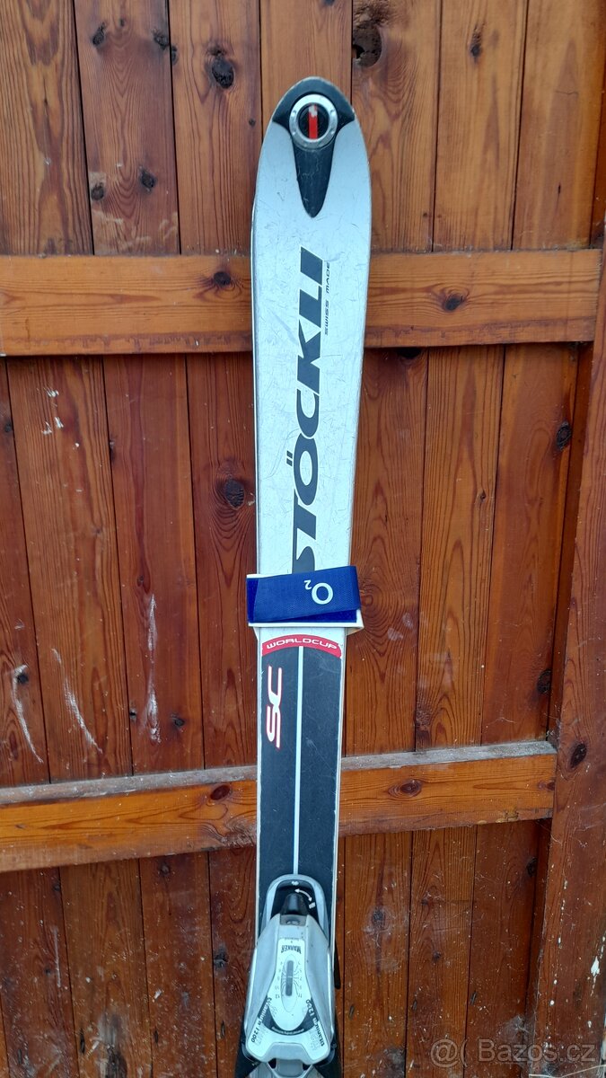 Levně prodám kvalitní švýcarské lyže STOCKLI 170cm pánské - 4