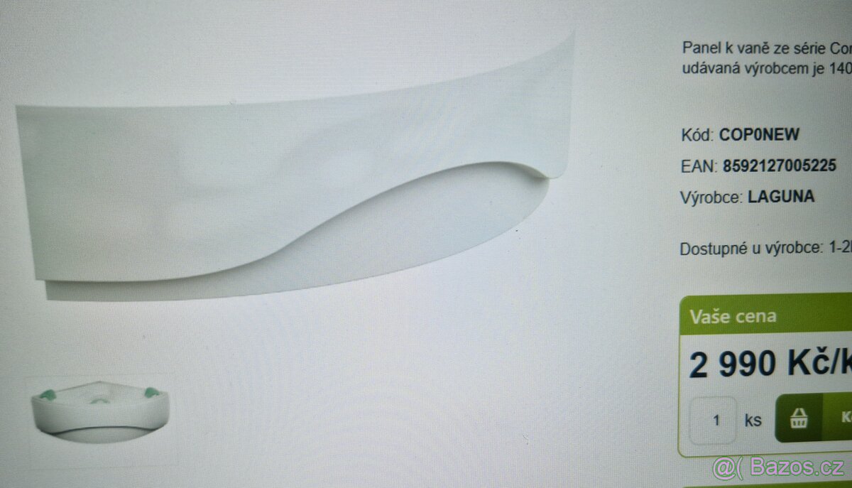 Rohová hydromasazni vana cornelia 140x140 plus celni panel - 4