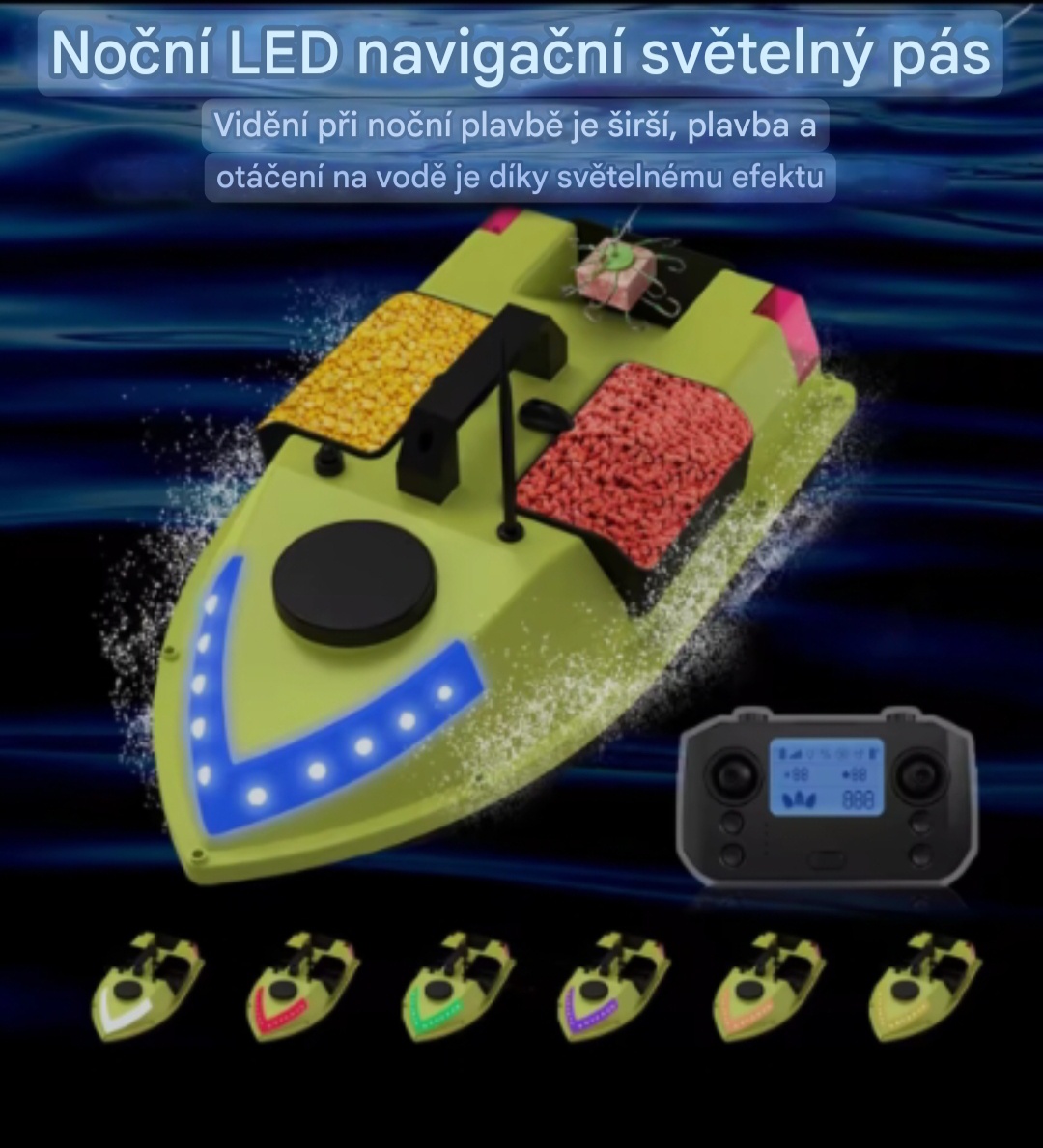 Zakrmovací loďka gps 2025 - 4