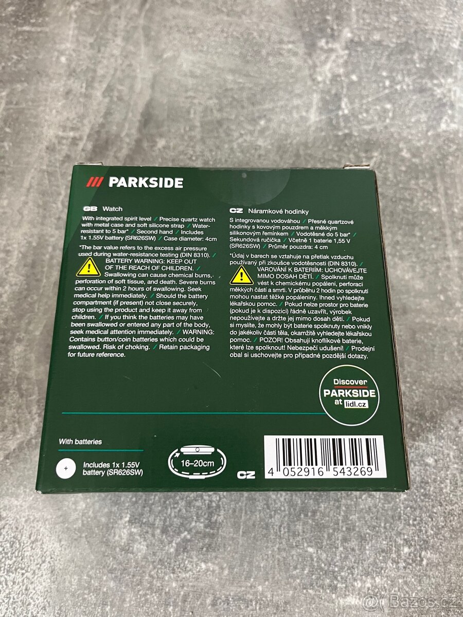 Hodinky Parkside - Černé - 4