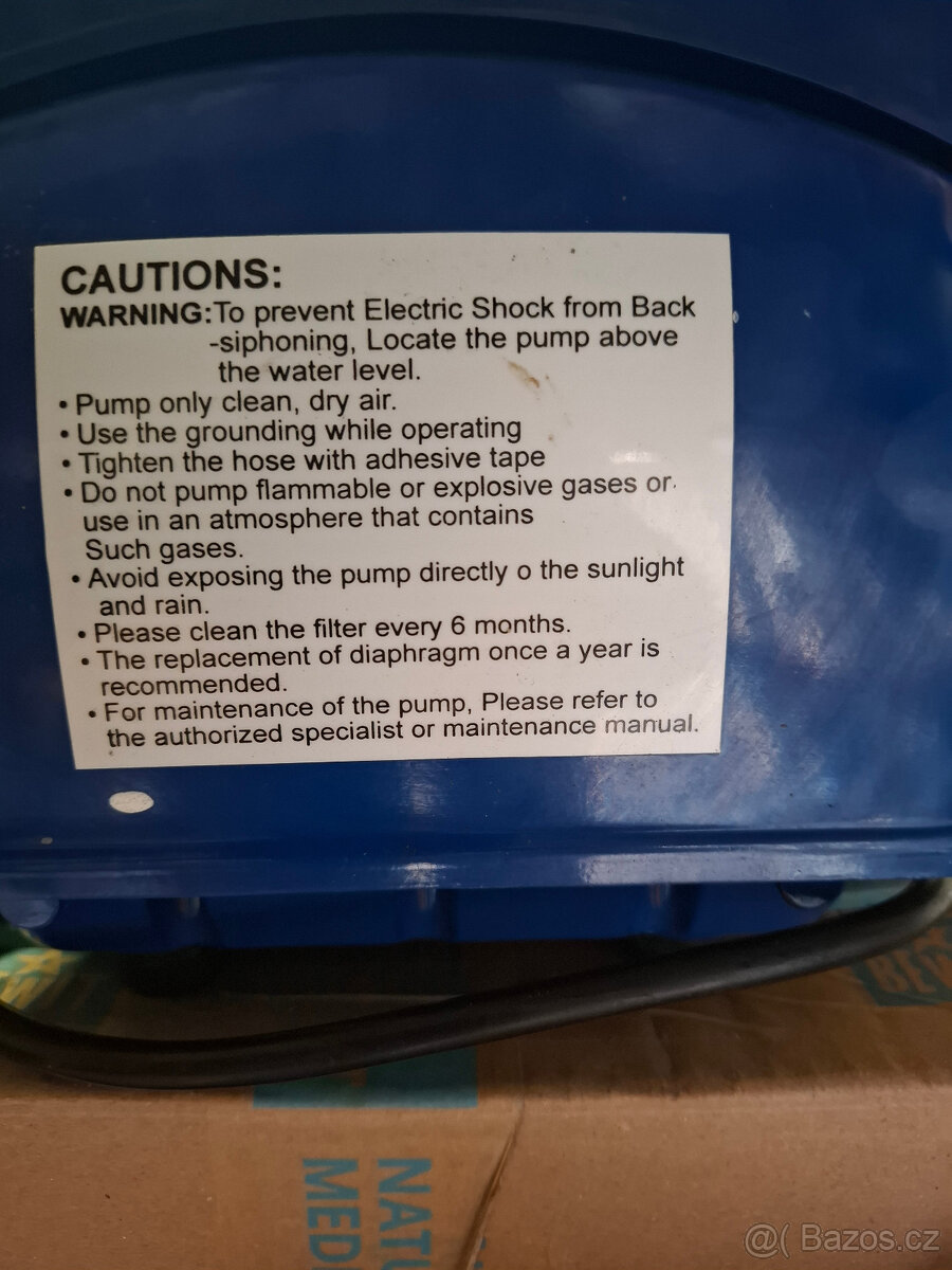 Prodám starší membránové dmychadlo - 4