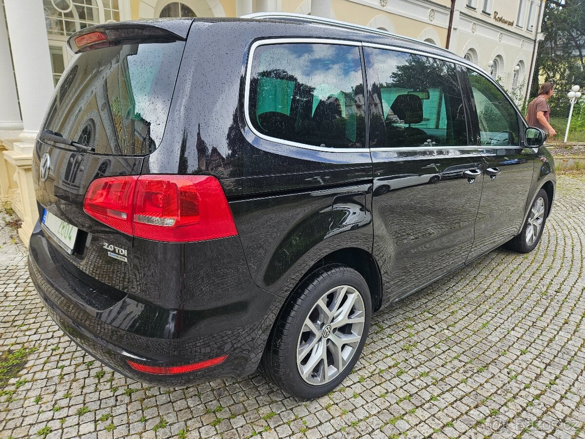 VW Sharan 2.0 TDI 103 kW m. 2011, 7 míst, Dovoz SRN Nová STK - 4