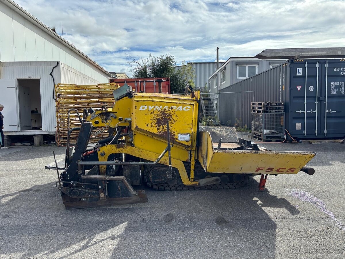 Pásový finišér značky Dynapac F-5CS, - 4