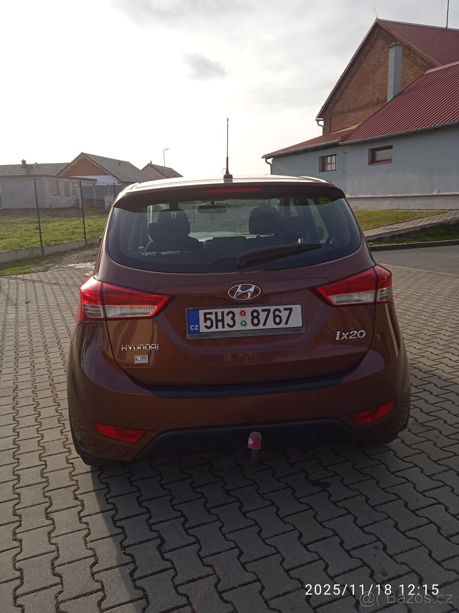Hyundai IX20 1,6 91kW Ba+LPG, - 4