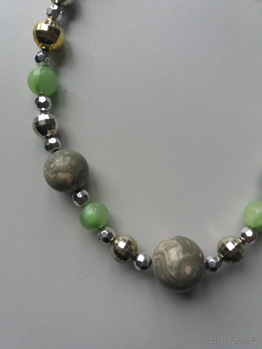 Korálky "kameny + kov" - 4