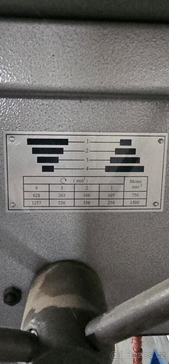 Stojanová vrtačka Huvema Hu 45 R - 4