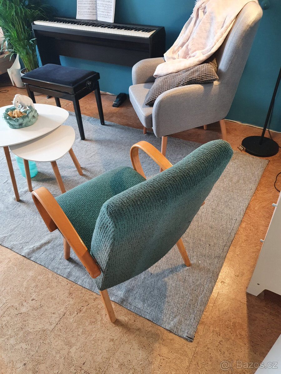 Retro křesla TON 2ks - 4