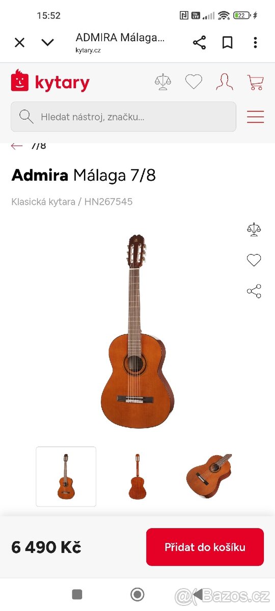 Kytara admirá Malaga 7/8 - 4