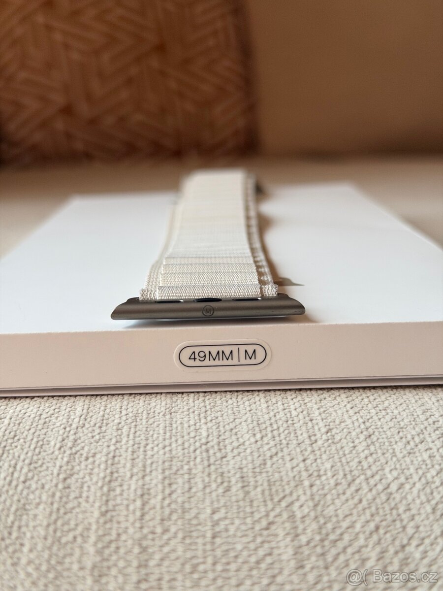 Apple Watch řemínek - alpský tah, bílý - 4