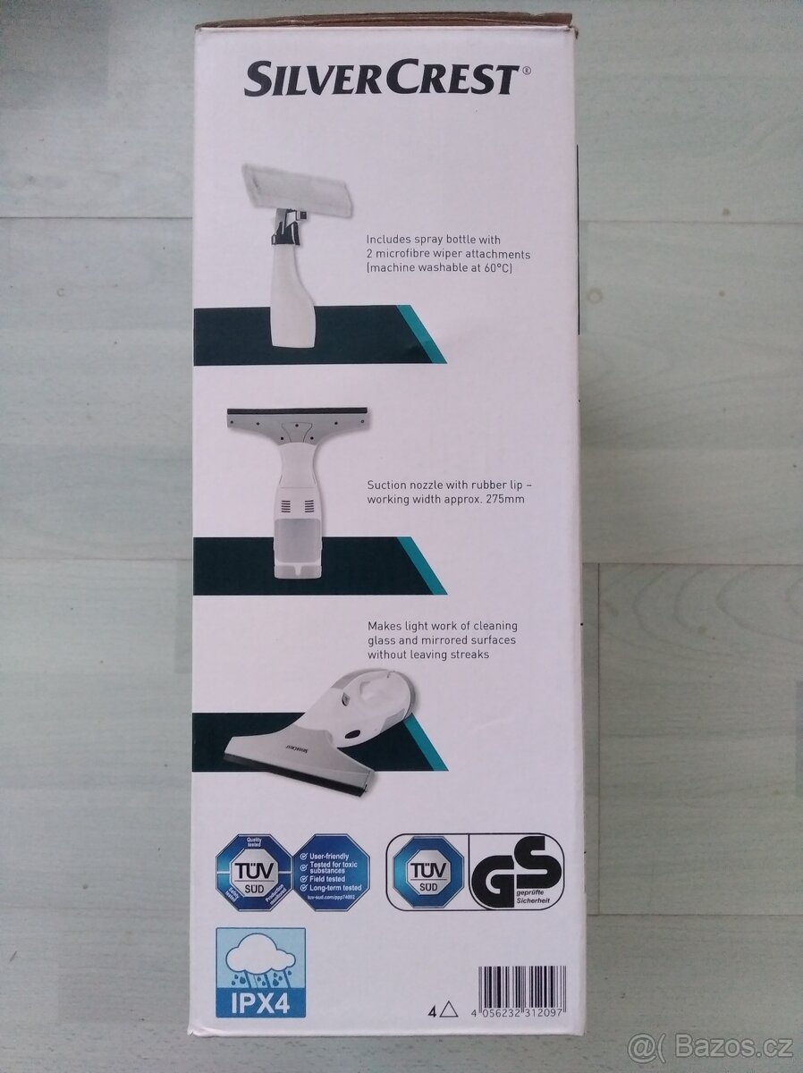 Okenní vysavač - mytí oken a kachliček - 4