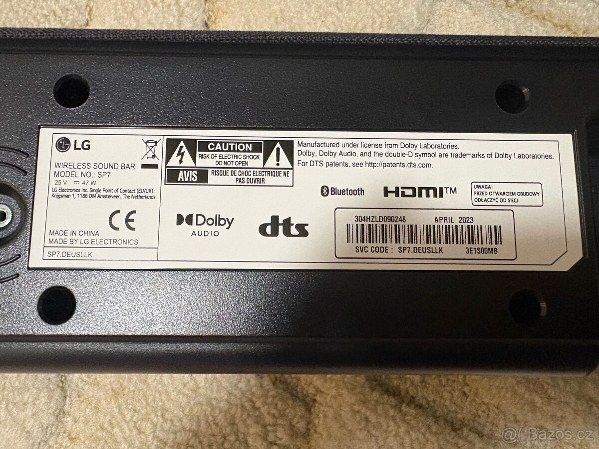 LG Sound Bar SP7 k tv - 4