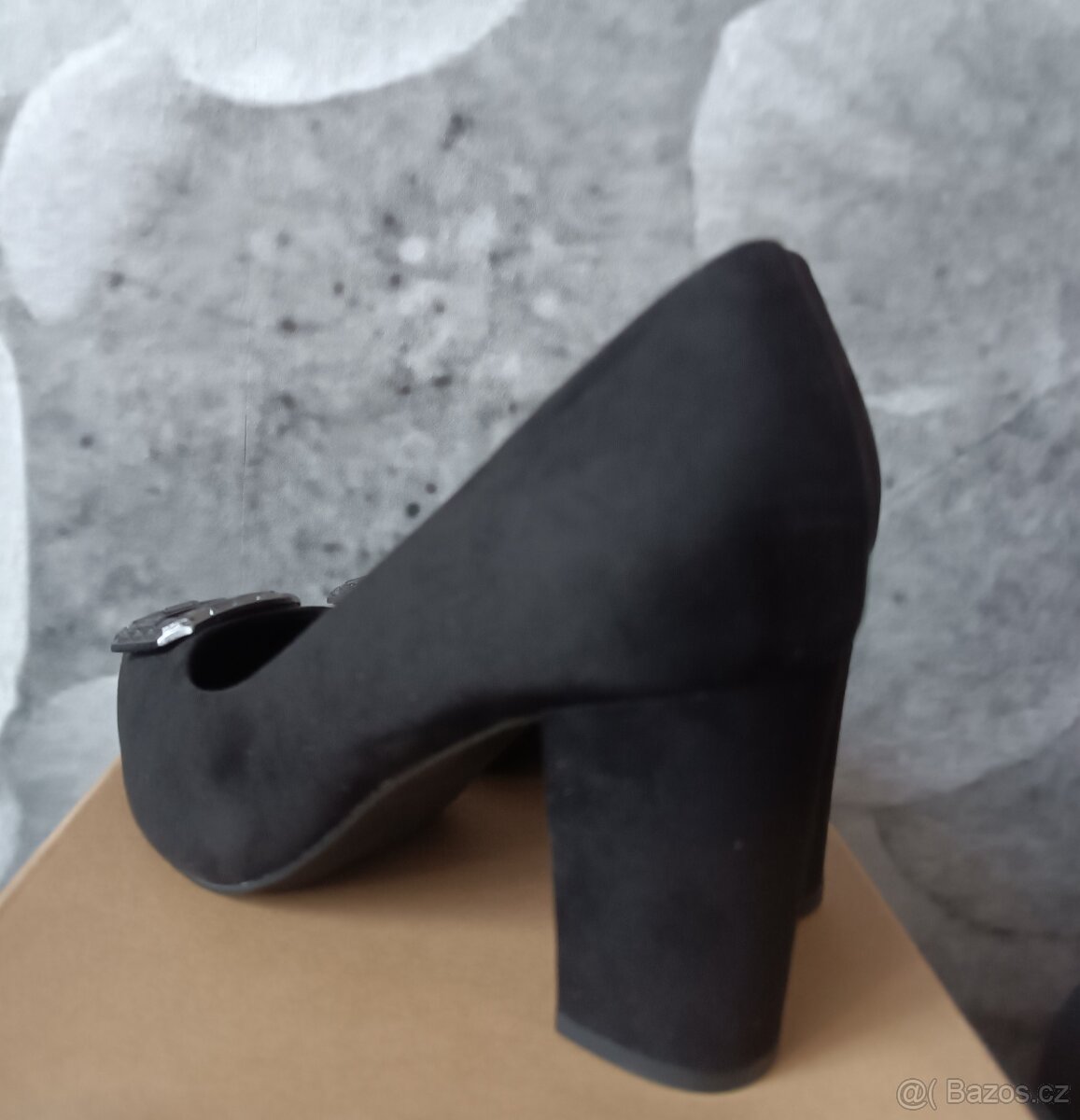 Černé lodičky Marco Tozzi vel.40 - 4