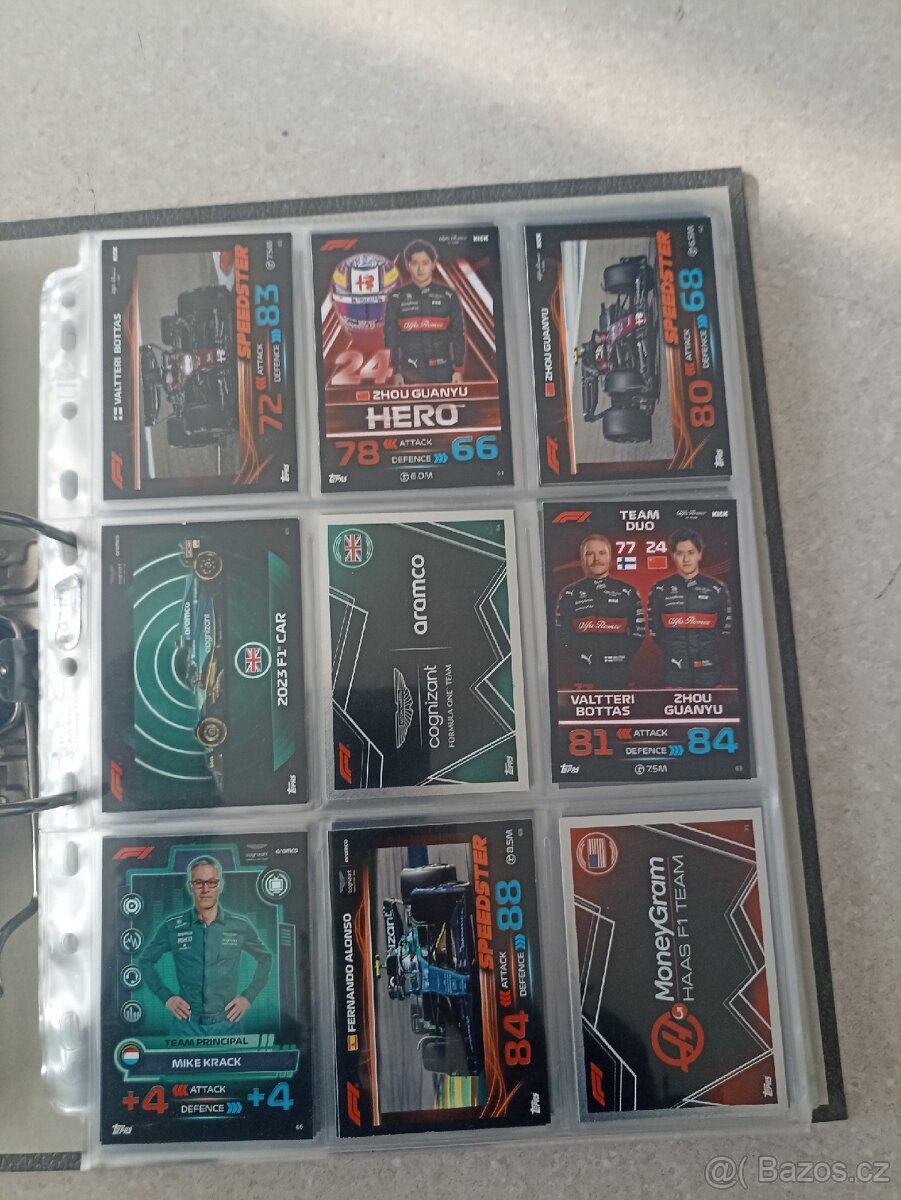 Kartičky F1 různé ročníky. - 4