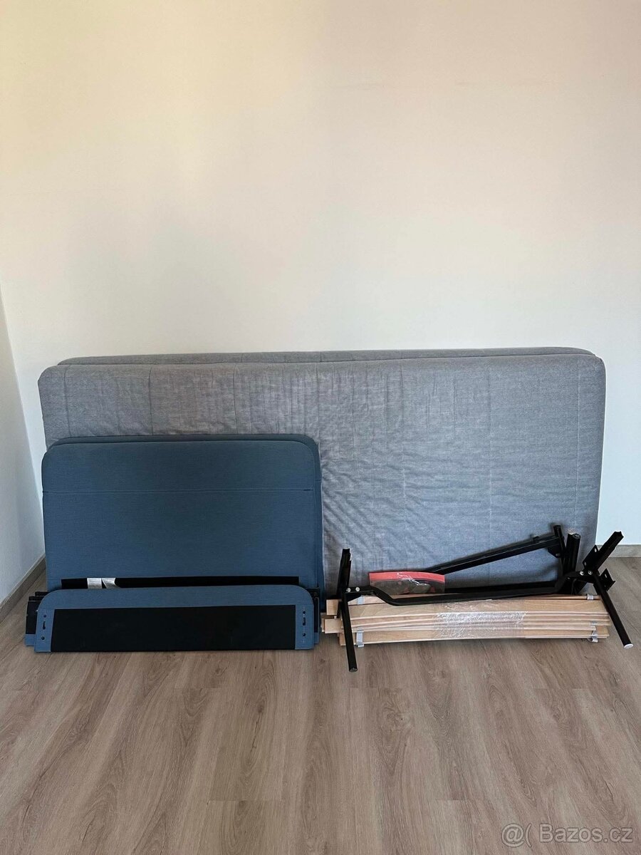 Modrá postel Blåkullen IKEA - 4