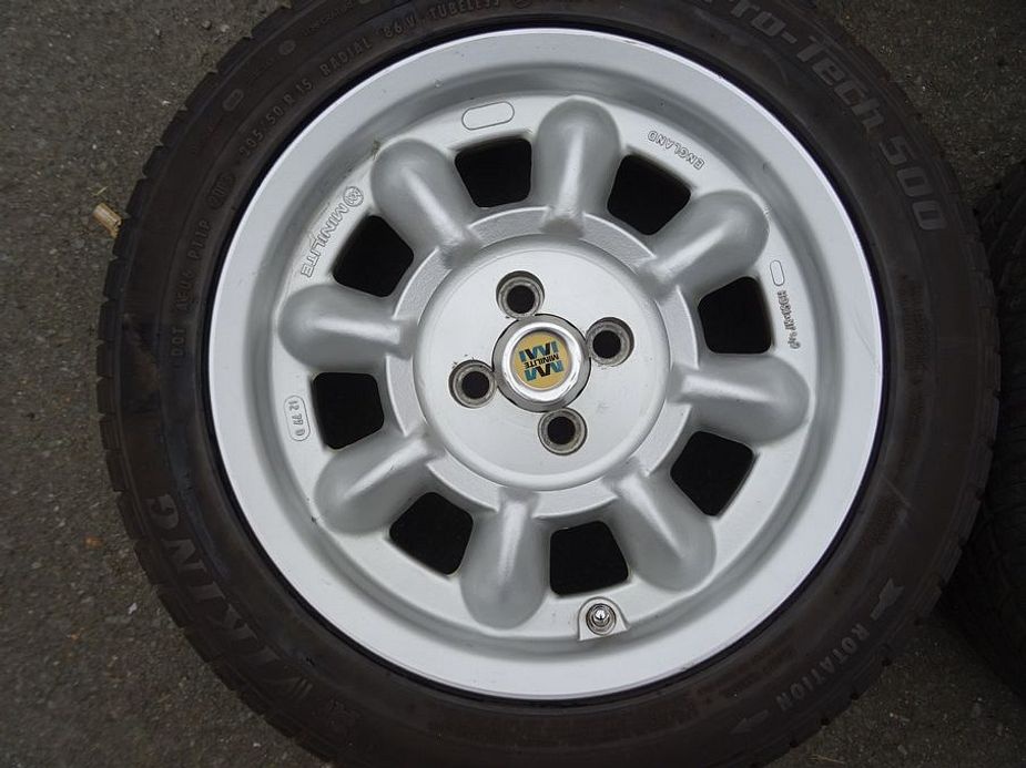 Alu disky Minilite, 15", 4x100, letní sada - 4