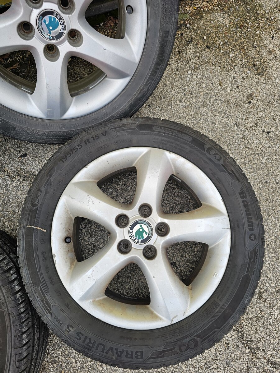 5x100 195/55R15 Škoda - 4