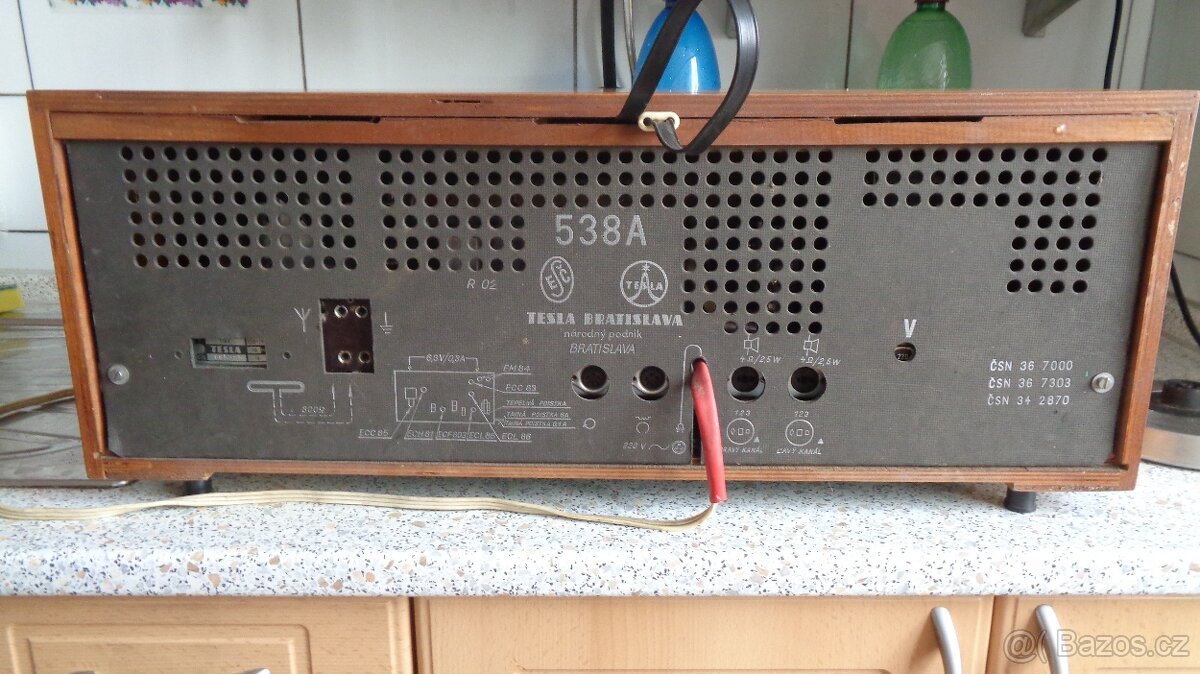 lampový receiver stereodirigent 538A - 4