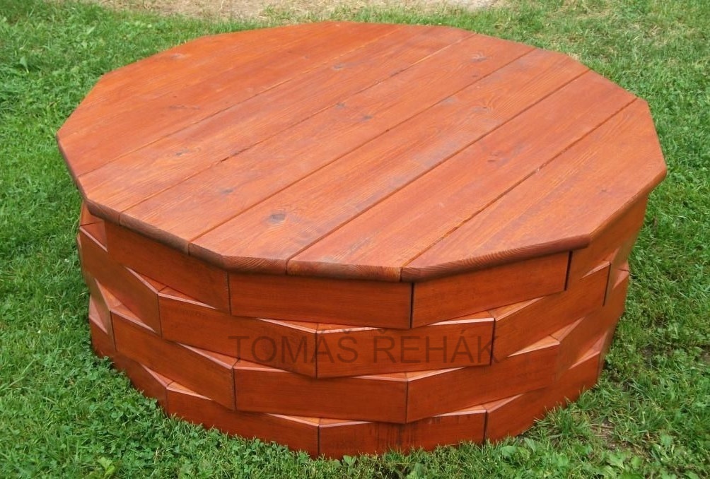 Dřevěný kryt na studnu - 4