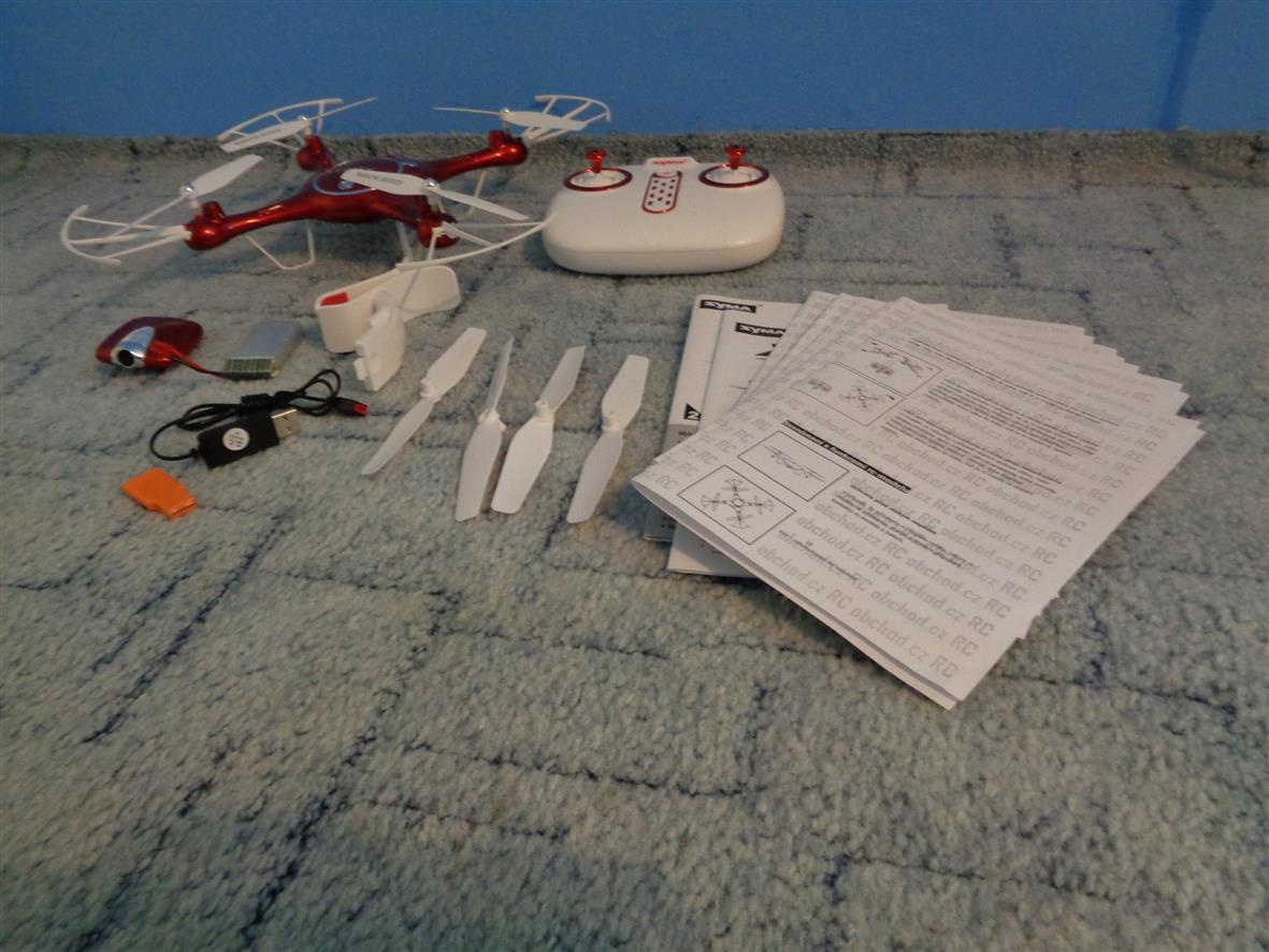 DRON SYMA X5UW- JAKO NOVÝ - 4