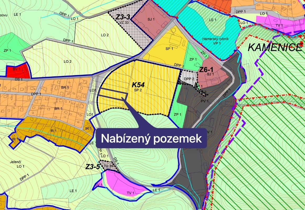 Prodej komerčního pozemku v k.ú. Těptín - 4