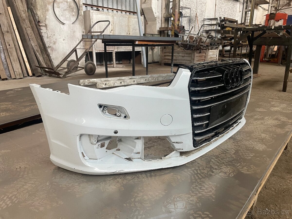 přední nárazník Audi A6 C7 4G - 4