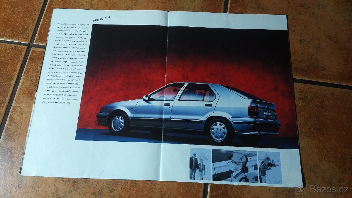Katalog Renault r.1991 v CZ - Pěkný stav - 4