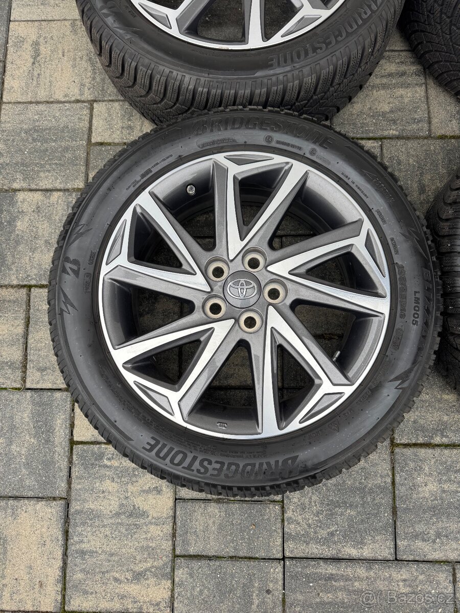 5x100 R16 TOYOTA YARIS,195/55/16 zimní - 4
