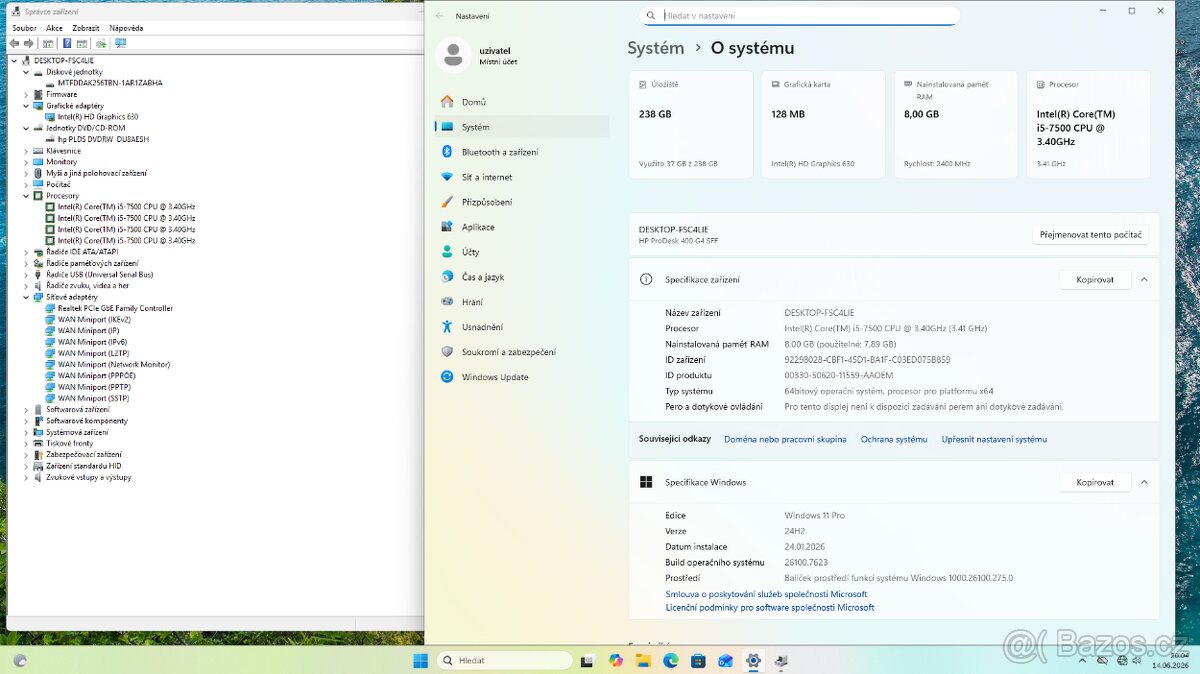 HP ProDesk 400 G4 i5 W11 - 4