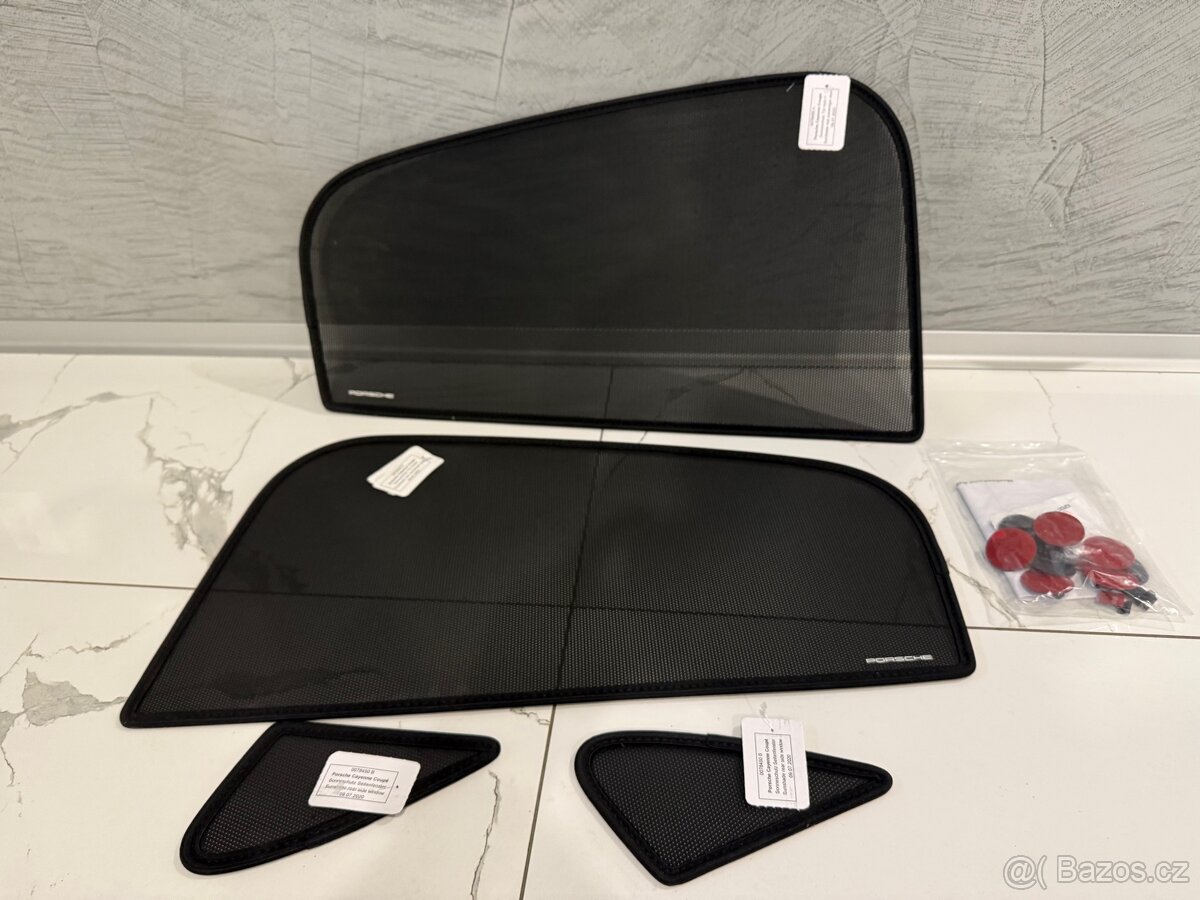 Nová originál Porsche Cayenne Coupe sluneční clona - 4