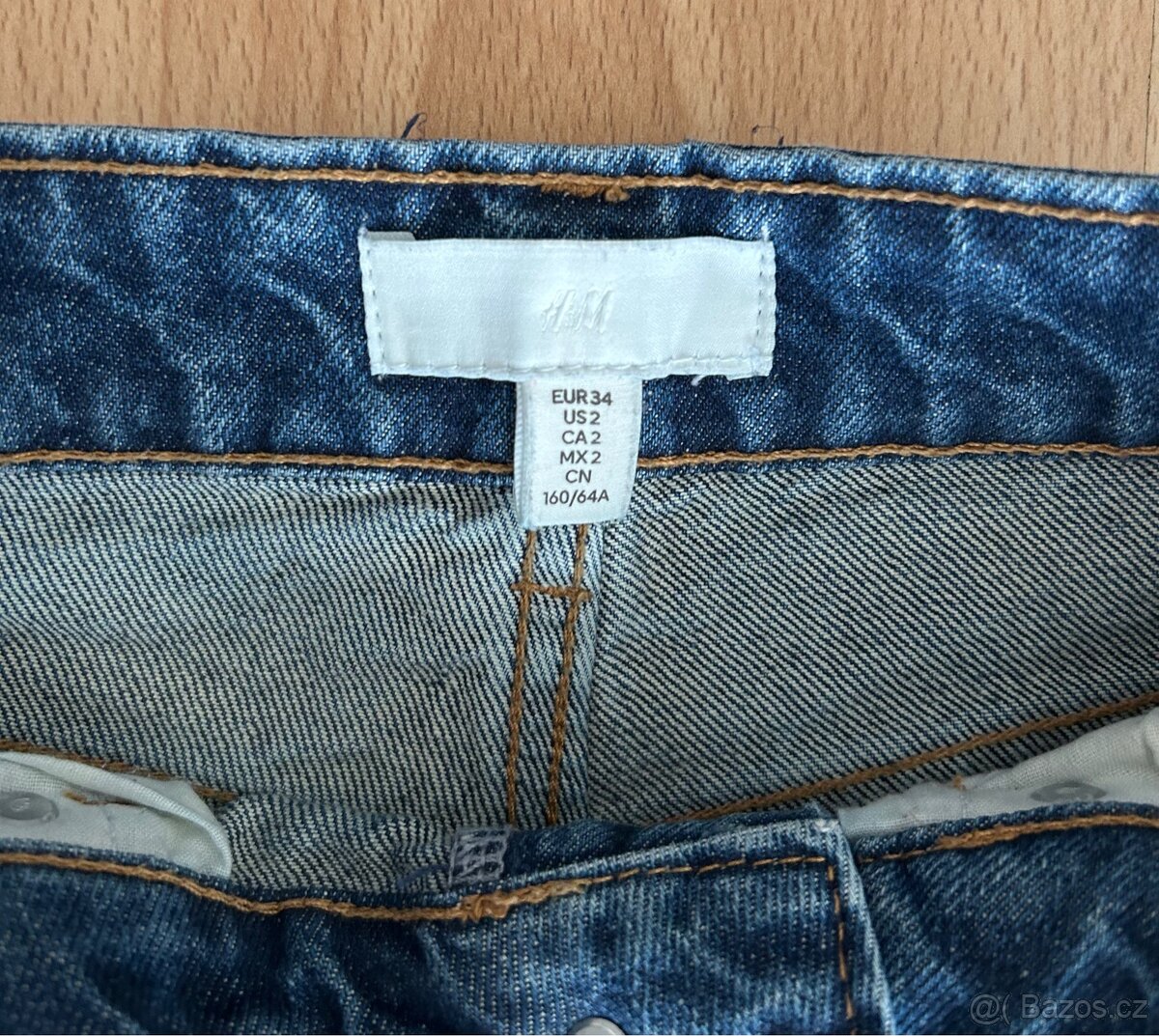 Dívčí jeans / rifle H&M vel. XS - 4