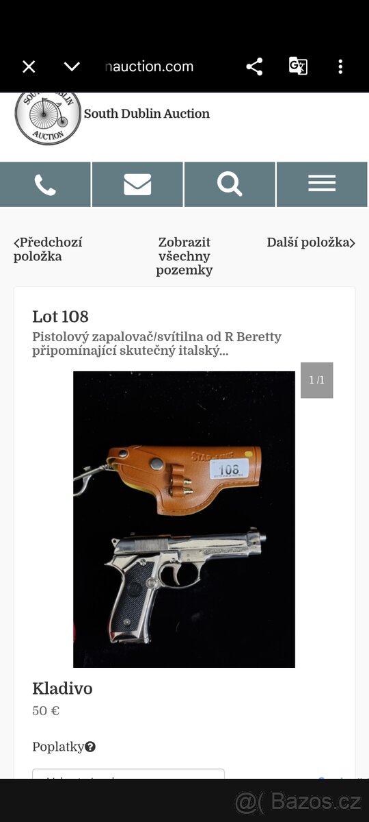 Pistolový zapalovač - 4