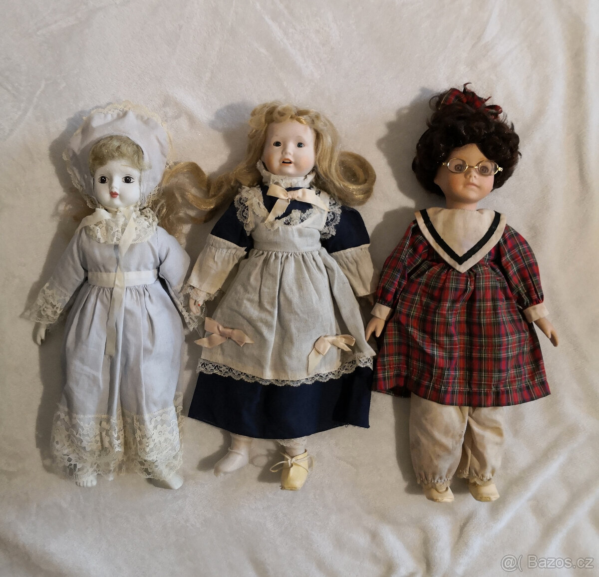 Starožitné porcelánové bábiky - 4