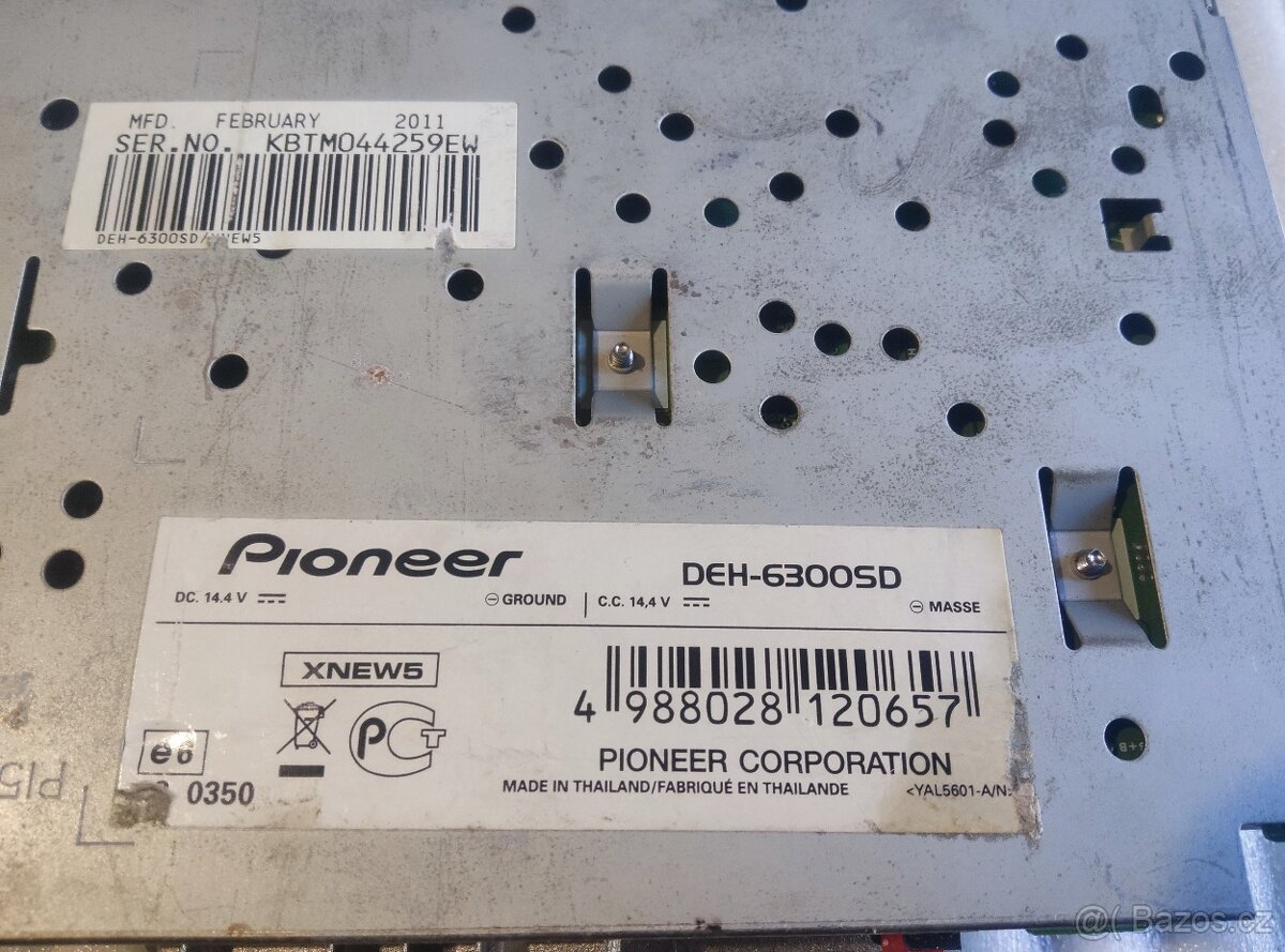 Pioneer DEH - 6300 SD - 4
