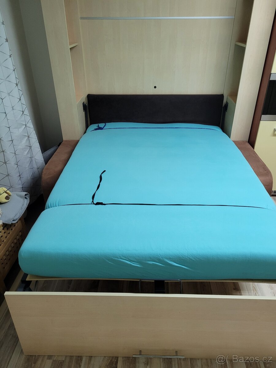 Sklápěcí postel s pohovkou - 4