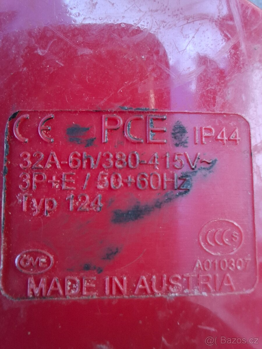 Prodlužovací kabel 380V 32A - 4