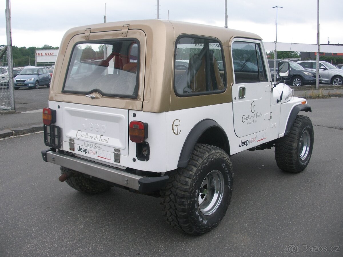 JEEP WRANGLER,2.4D,4x4,R.V.1983,BEZ KOROZE,NOVÁ STK