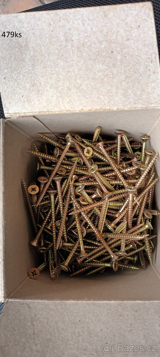 Hřebíky stavební 2,8 mm x 70 mm - bal. 5 kg + vruty - 4