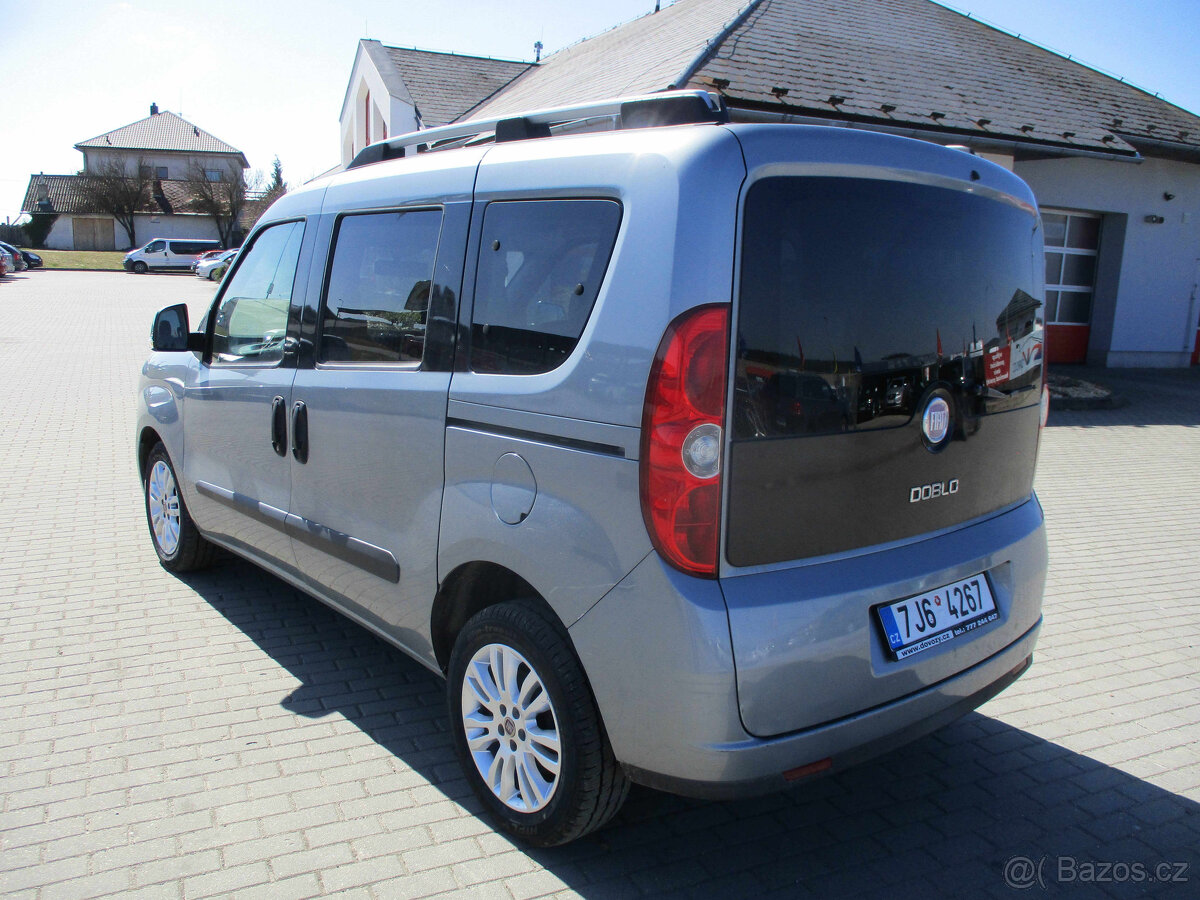 FIAT DOBLO 1,6MJTD 66kw 11/2011 7MÍST, BEZ KOROZE - 4