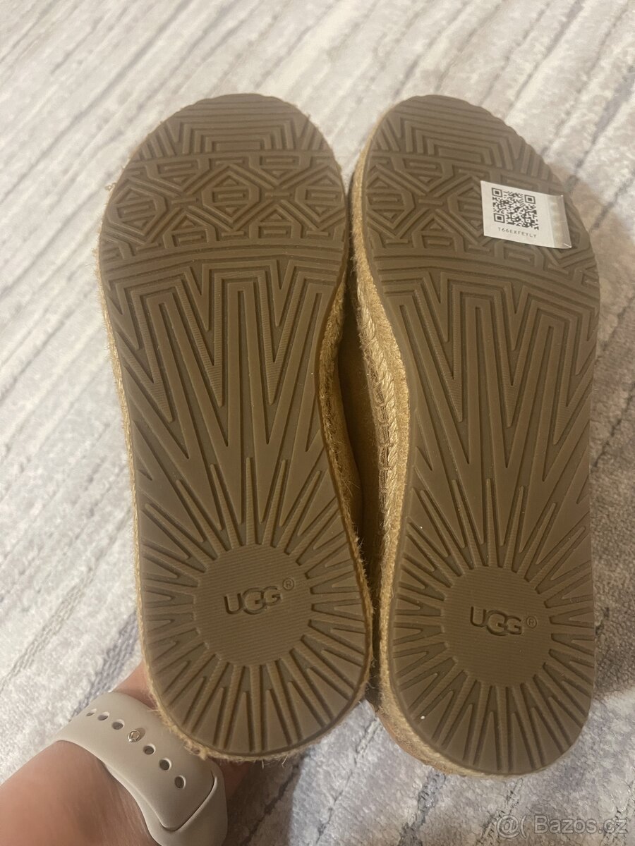 Teple dívčí nové espadrilky “Ugg” - 4