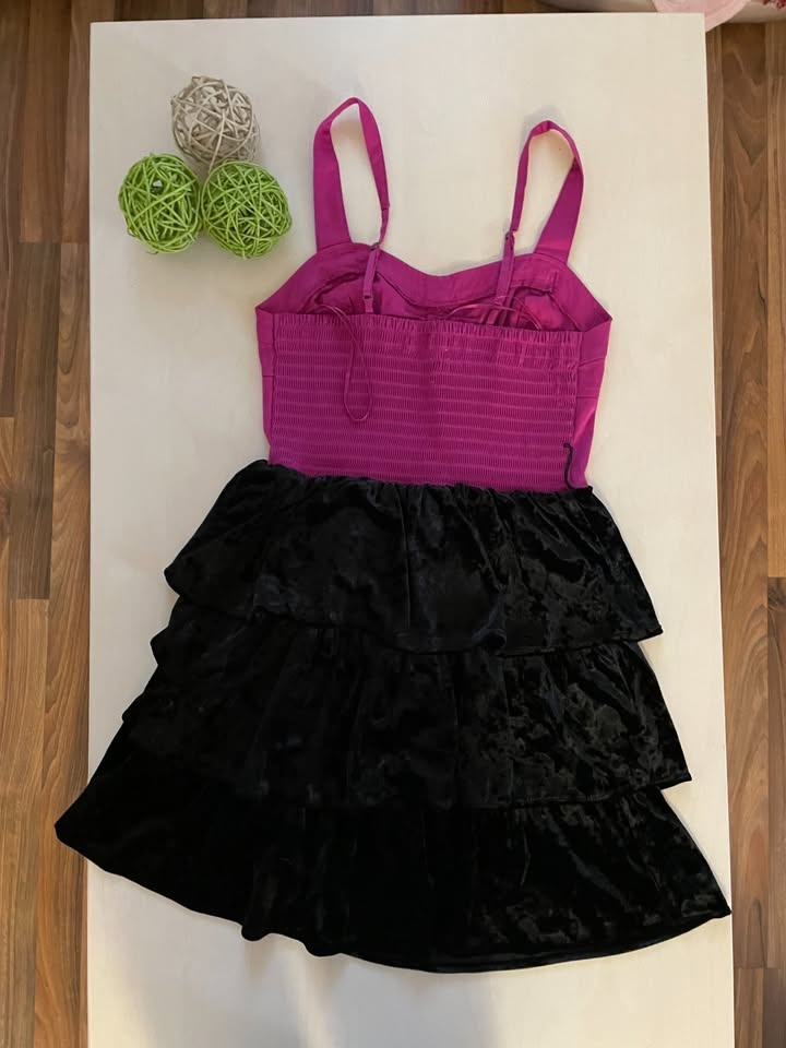 Nové sametové šaty vel S/M i XS, Aeropostale - 4