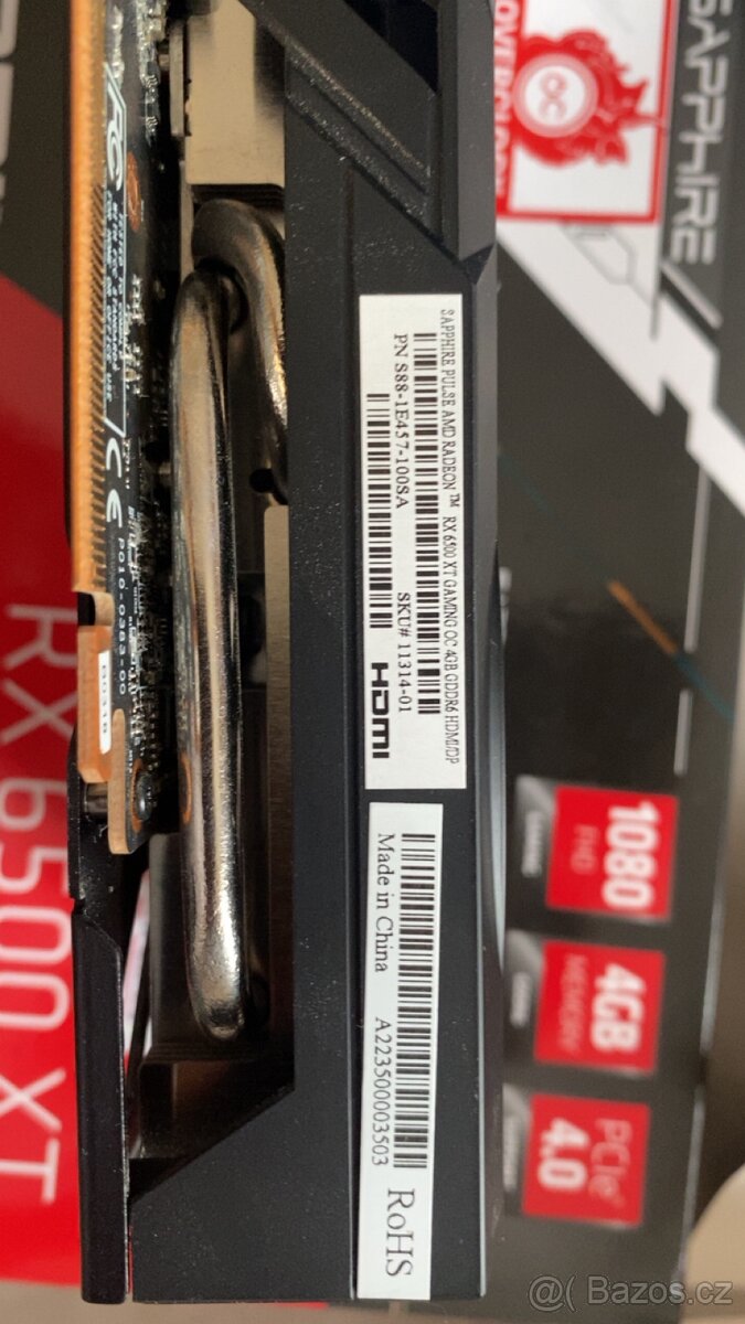 AMD RX6500 XT 4GB - 4