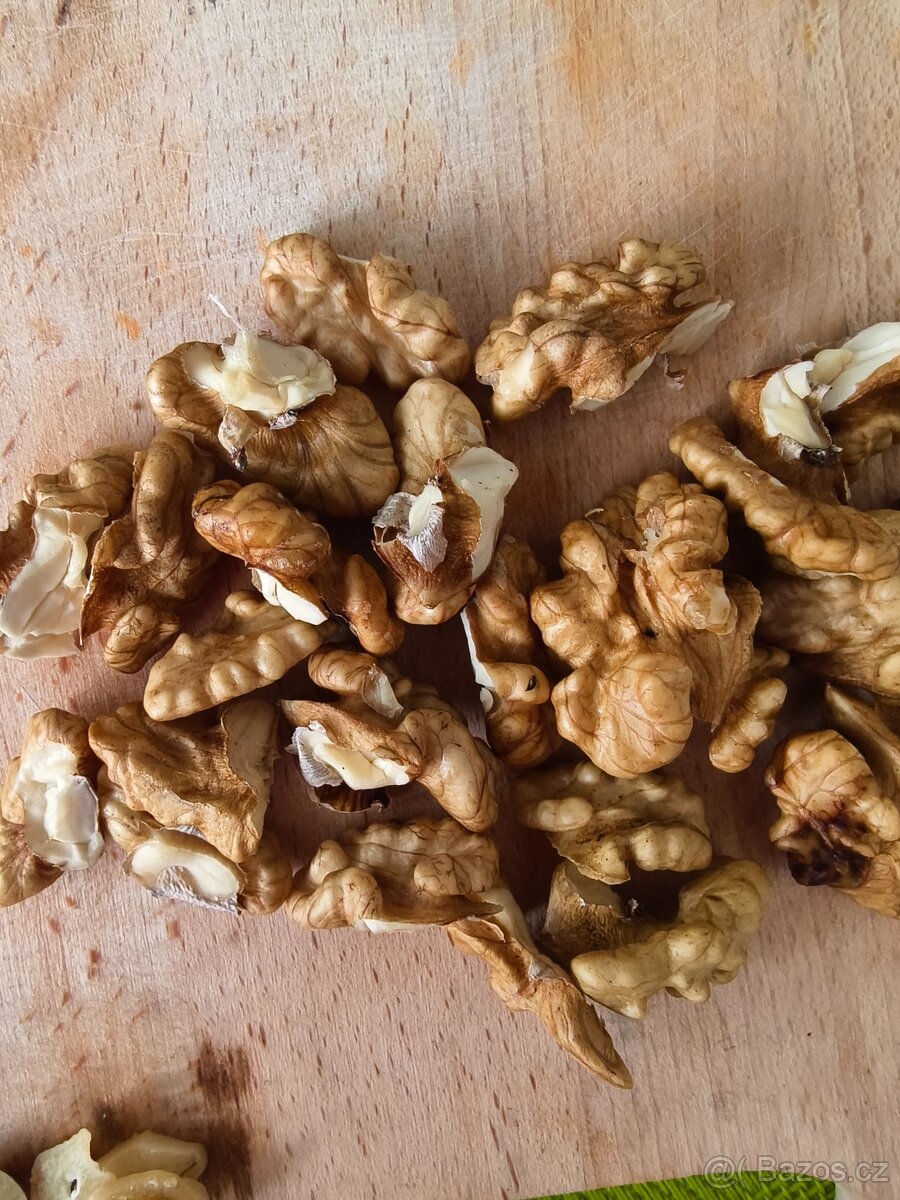Ořechy polopapíráky Jádra perfektní chutná velká čerstvá 99K - 4