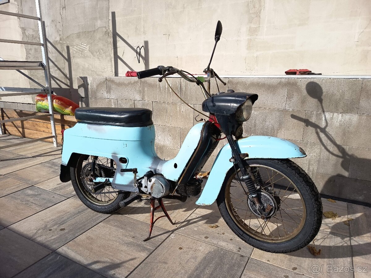 Prodám Jawa Pionýr s TP a původní malou spz - 4