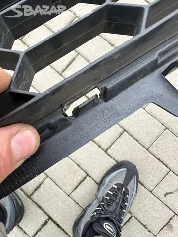 Středová mřížka předního nárazníku Superb 3 Face - 4