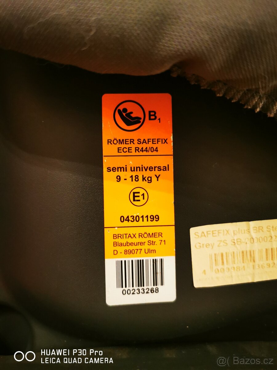 Britax Römer 9-18 isofix - 4