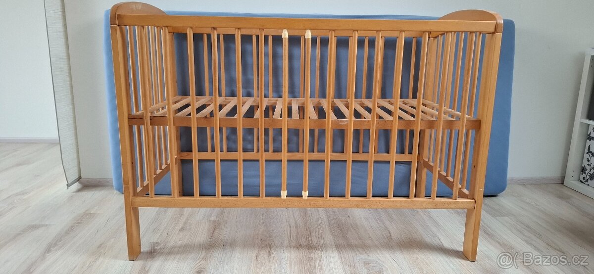 dřevěná postýlka pro miminko - 4